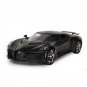 1:24 Bugatti Voice of The Night black Simulation Car Model Diecast Vehicle Toy