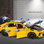 Toy 1:24 Lamborghini URUS Bison Mansory SUV yellow Alloy Cast Car Model Sound and Light