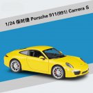 Toy 1:24 Porsche 9115 yellow alloy car model Diecasts Vehicles Non remote control