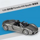 Toy 1:24 Porsche 91815 grey alloy car model Diecasts Vehicles Non remote control