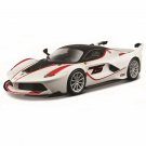 1:24 Ferrari FXXK White Alloy Luxury Vehicle Diecast Cars Model Gift Toy Collection