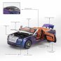 1:24 Rolls Royce Dawn Spofec purple Alloy Vehicles Car Model Sound and light Pull back Toy