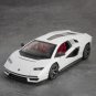1:24 Countach LPI 800 4 white Car Model Toy Diecasts Vehicle Metal Collection Toy