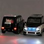 Toy 1:24 EQG white New Energy Car Model Diecast Metal Vehicles Simulation Sound and Light