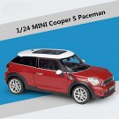 Simulation 1:24 BMW Mini Cooper S Paceman red Alloy Car Model Diecasts Metal Toy Vehicle