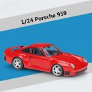 1:24 Porsche 959 red Alloy Sports Car Model Diecast Metal Vehicles Toy High Simulation