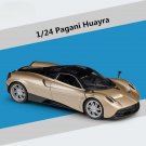 1:24 PAGANI HUAYRA gold Sports Car Alloy Model Diecast Vehicles Metal High Simulation Toy