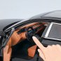 1:24 Audi A8 black Luxury Car Model Alloy Diecasts Vehicles Sound and light Pull Back Toys