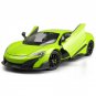 1:24 McLaren 675LT green car model decoration collection gift toy Die casting boy toy
