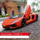 Toy 1:24 Lamborghini LP700 4 red Car Alloy Car Model Simulation Decoration Collection