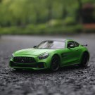 1:24 Mercedes Benz AMG GT R green Alloy Sports Car Model Metal Racing High Simulation Toy