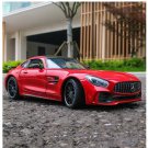 1:24 Mercedes Benz AMG GT R red Alloy Sports Car Model Metal Racing High Simulation Toy