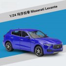1:24 Levante Maserati blue Car Model Alloy Simulation Decoration Collection Toy