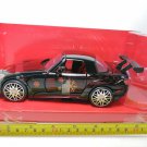 1:24 honda S2000 Cartoon animation Bus black Diecast Car Metal Alloy Model Collection Toy