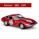 Simulation 1:24 Hot style Ferrari 365 red Collection Car Model Metal Toy Alloy