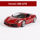 Simulation 1:24 Hot style Ferrari 488 GTB red Collection Car Model Metal Toy Alloy