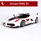 Simulation 1:24 Hot style Ferrari FXXK3 white Collection Car Model Metal Toy Alloy