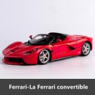Simulation 1:24 Hot style Ferrari LA Ferrari5 red Collection Car Model Metal Toy Alloy