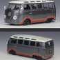1:25 Volkswagen VAN SAMBA grey Alloy BUS Car Model Diecasts Metal Bus High Simulation Toy