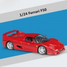1:24 Ferrari F50 red Alloy Sports Car Model Diecast Metal Racing Toy High Simulation