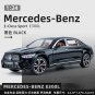1:24 Mercedes Benz E300L Ecless Black Sport Simulation car Model Sound Light Pull Back Toy
