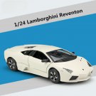1:24 Lamborghini Reventon white Alloy Car Model Diecasts Metal Racing High Simulation Toy