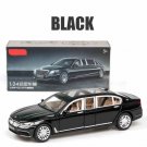 1:24 Toy Car Excellent Quality 760LI black Metal Model Alloy Diecasts Vehicles