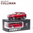 1:24 Rolls Royce Cullinan red Car Model Metal Alloy Die casting Collectibles Toy