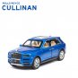 1:24 Rolls Royce Cullinan blue Car Model Metal Alloy Die casting Collectibles Toy