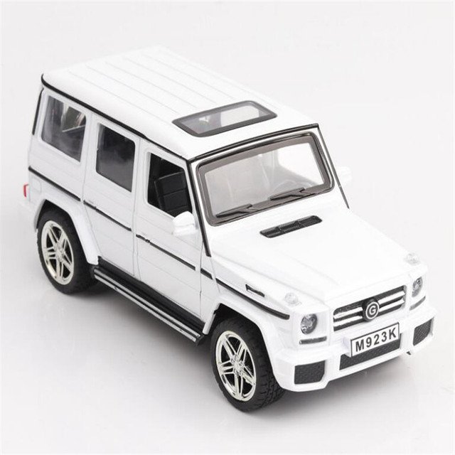 1:24 G65 white Car Model Diecasts Vehicle Metal Collection Metal Hot Toy