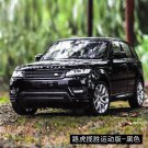 1:24 Land Rover2 black Sport Edition Car Alloy Car Model Simulation Toy Collection