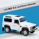1:24 Land Rover6 white Sport Edition Car Alloy Car Model Simulation Toy Collection