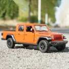 High Simulation 1:27 2020 Jeep Gladiator orange Alloy Pickup Car Model Off Road Vehicles
