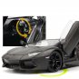 1:24 Aventador LP700 4 black car model diecast non remote control transport vehicle toy