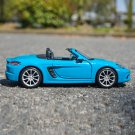 1:24 Porsche 718 Boxster blue Alloy Sports Car Model Diecast Metal Simulation Toy