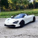 1:24 New McLaren 720S white Alloy Car Model Sports Diecast Metal Simulation Sound Light