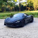 1:24 New McLaren 720S black Alloy Car Model Sports Diecast Metal Simulation Sound Light