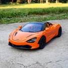 1:24 New McLaren 720S orange Alloy Car Model Sports Diecast Metal Simulation Sound Light