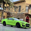 :24 Ford Mustang Shelby GT500 Alloy Sports Car Model Diecast Metal Vehicle Simulation Toy