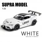 Toy for Boys 1:24 Supra Racing White Diecast Alloy Model Car Miniature Metal Sportcar