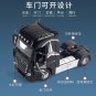 1:24 Mercedes Benz ACIROS Black car truck High Simulation Metal Sound Light Pull Back
