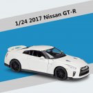 1:24 2017 Nissan Ares GTR white Alloy Sports Car Model Diecasts Metal Racing Simulation Toy