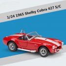 1:24 1965 Shelby Cobra 427 SC red Alloy Sports Car Model Diecast Classic Simulation Toy