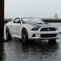1:24 2014 Ford Mustang Street Racer White Sport Car Model Static Simulation Diecast Alloy