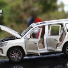 Scale 1:24 Toy Car LX570 white Metal Toy Alloy Diecasts Vehicles Car Model Miniature