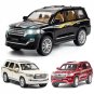 1:24 TOYOTA LAND CRUISER SUV silver Car Model Alloy Die Cast Classic Luxury Toys
