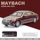 1:24 Mercedes Benz Maybach S600 Red Pull Back Simulation Sound Light car Model Toys