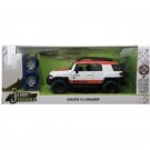 1:24 TOYOTA FJ CRUISER orange Diecast Metal Alloy Model Car Collection Toys For Children