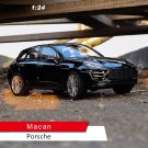 1:24 Porsche Macan black Sports Car Simulation Alloy Model Crafts Tool Toy Collection