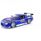 1:24 1993 Mazda RX 7 blue High Simulation Diecast Car Model Metal Alloy kids toys